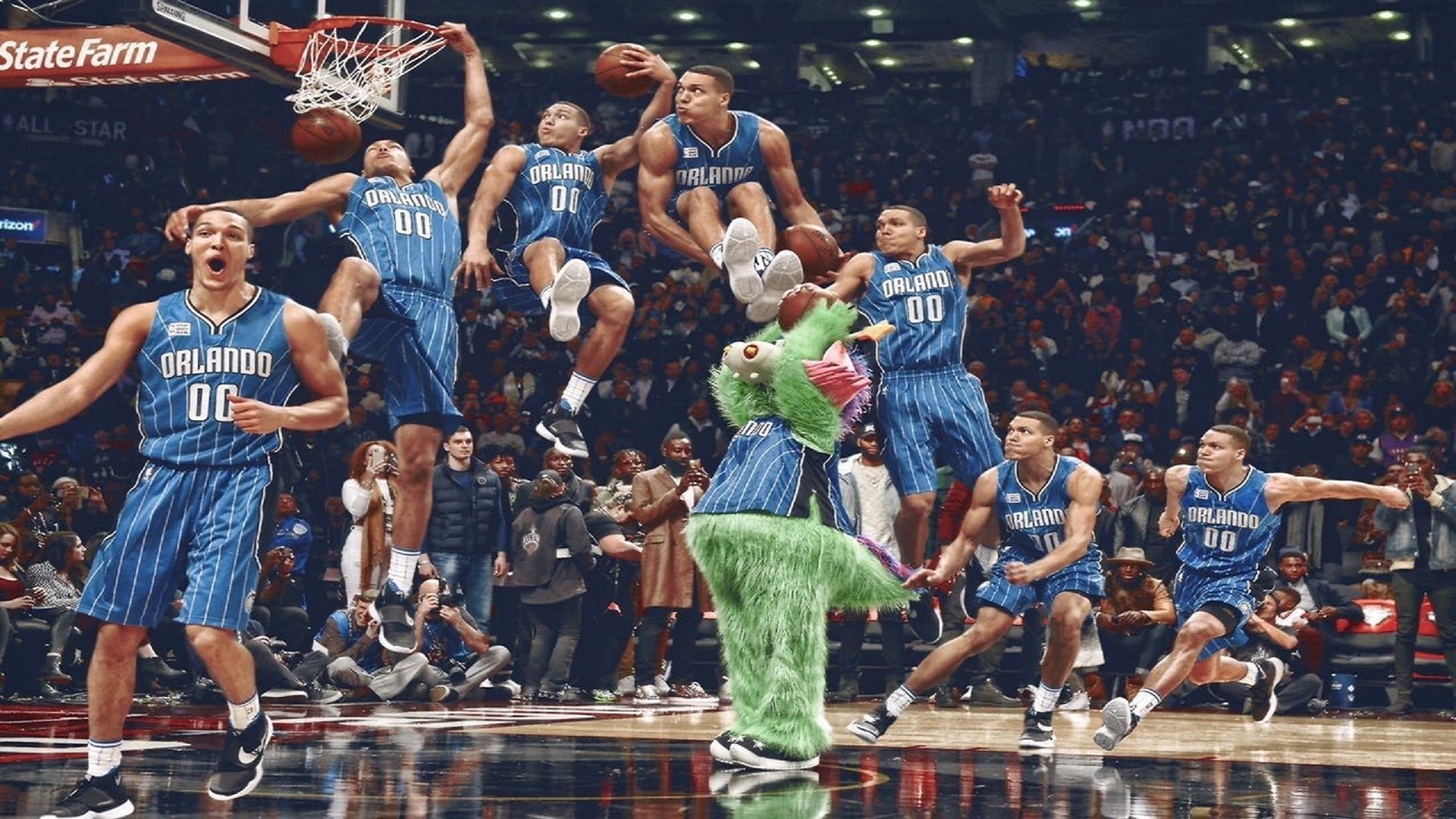 全场爆炸:最火爆的单场得分纪录,全场爆满